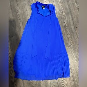 DKNY royal blue dress size 10. Mid length
